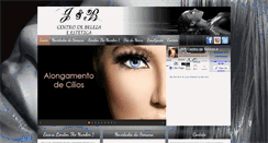 Desktop Screenshot of jbcentrodebelezaeestetica.com.br